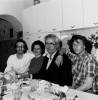Roberto Benigni in famiglia a Vergaio