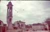 Veduta di Piazza Mercatale a Prato dopo i bombardamenti della Seconda guerra mon...